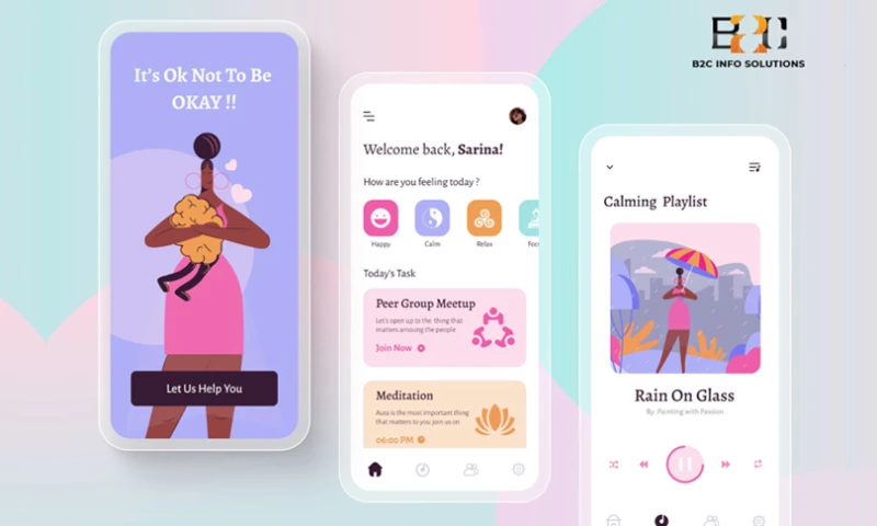 B2C Info Solutions - Mental Health Mobile App