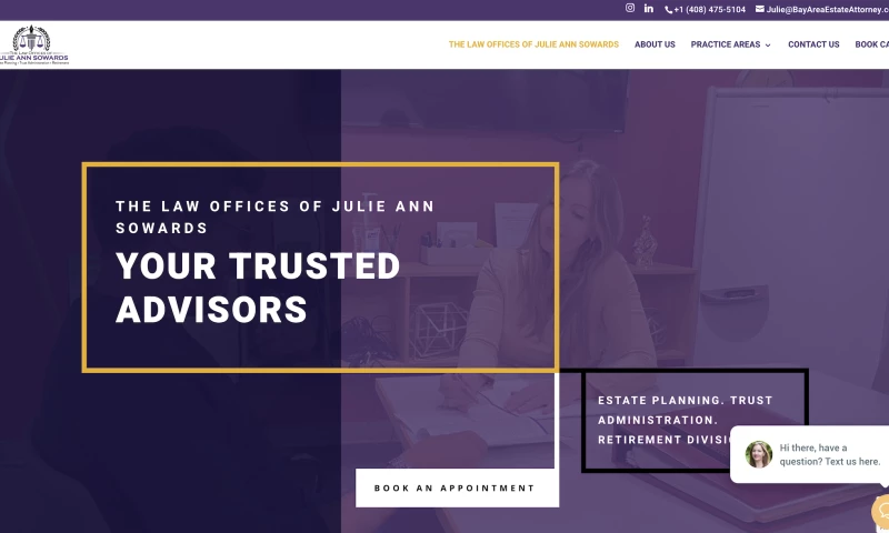 Attorney Website Redesign