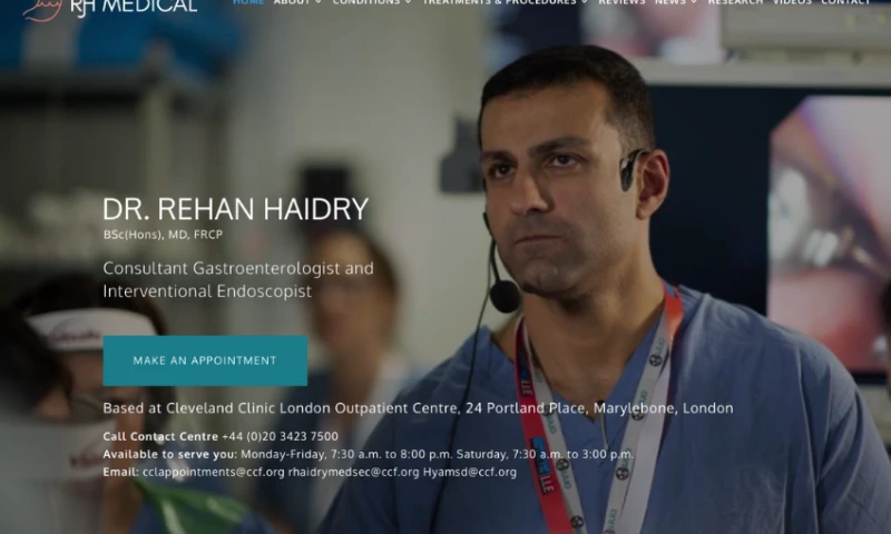 The Web Surgery - Consultant Gastroenterologist