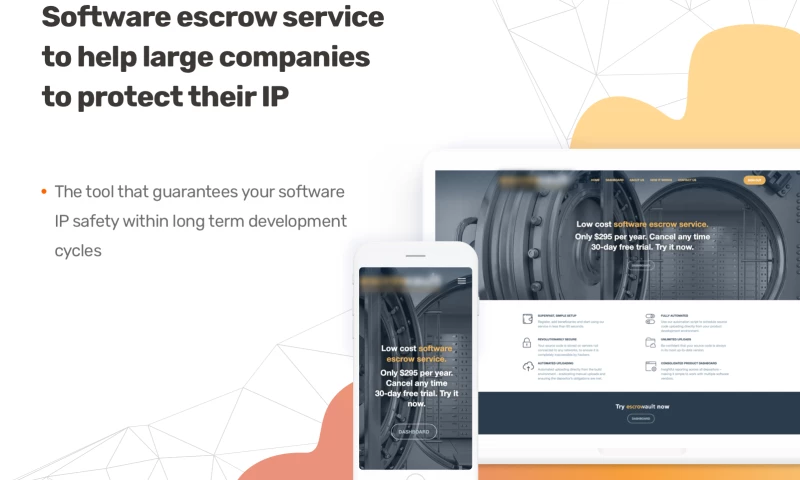 Software escrow service for company IP protection
