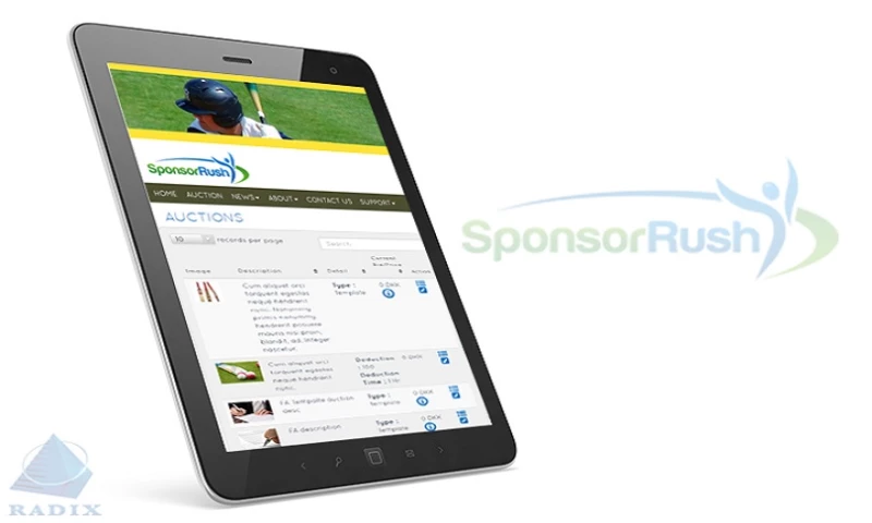 Radixweb - Online Auction Portal