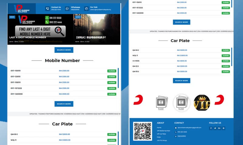 VIP Numbers Malaysia