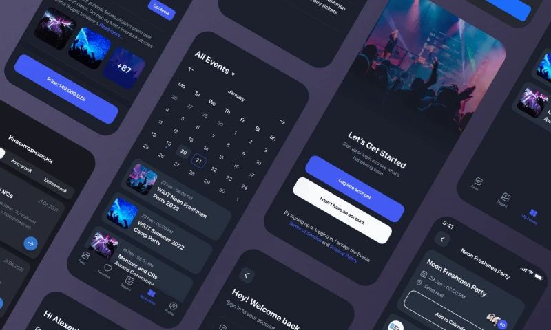Exadot - Event Application