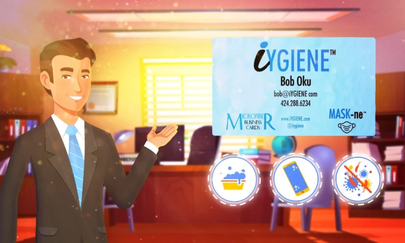 Anideos - Micro Fiber Business Card Explainer Video - Anideos