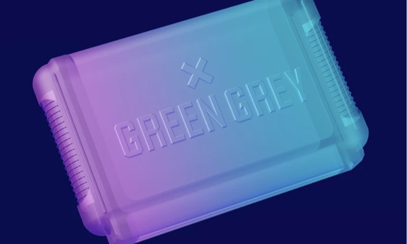 Red Collar - Green Grey