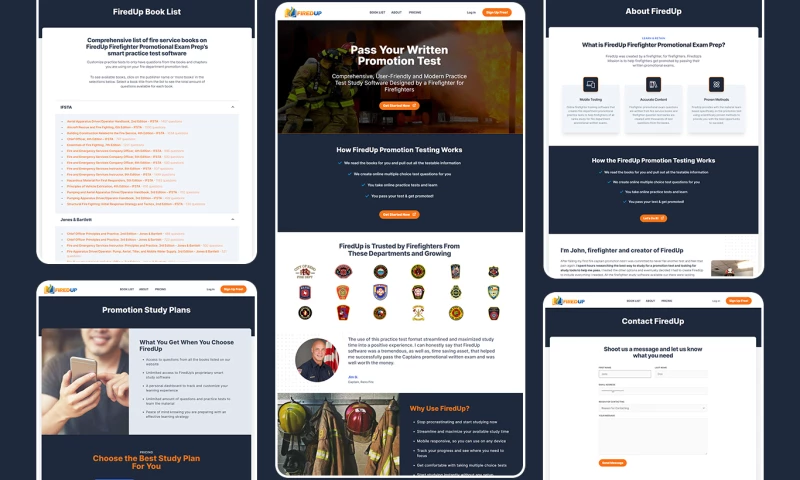 Online Test Practice Software for Firefighters