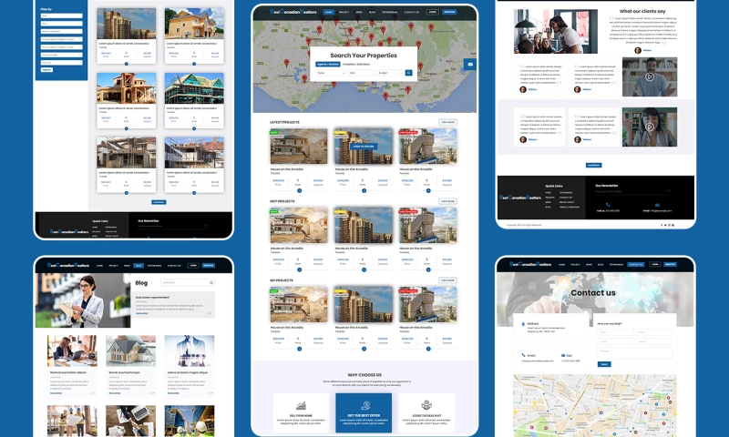 Real-Estate Property listing Portal