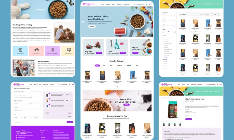 Advance Online Pet Store