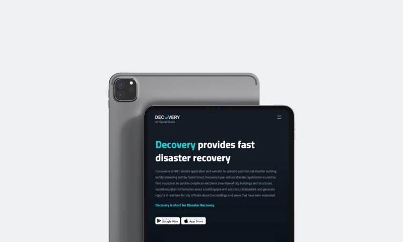 DISASTER RECOVERY APPLICATION AND REPORTING TOOL FOR CITIES