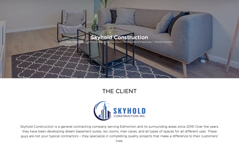 Beanstalk! Growth Marketing - Skyhold Construction