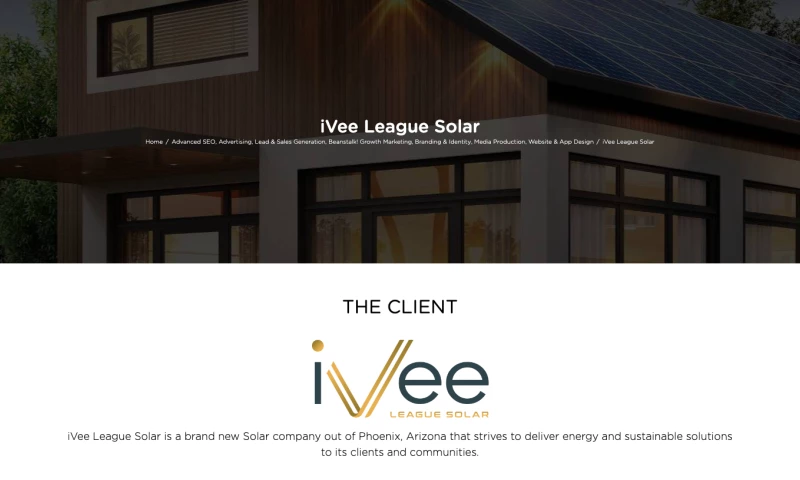 Beanstalk! Growth Marketing - iVee League Solar