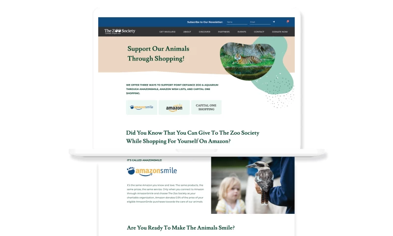 The Zoo Society Website