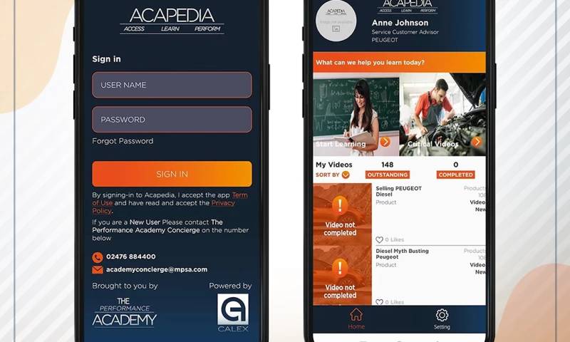Acapedia Mobile Apps