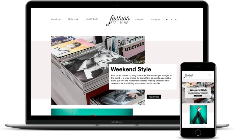 Esslims Digital - Blog design website project