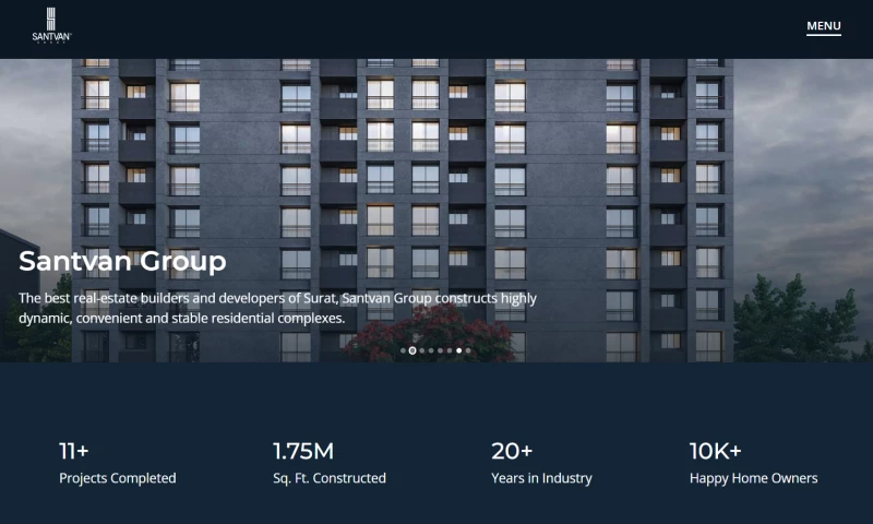 theCSS Agency - Webflow Website for Santvan Group