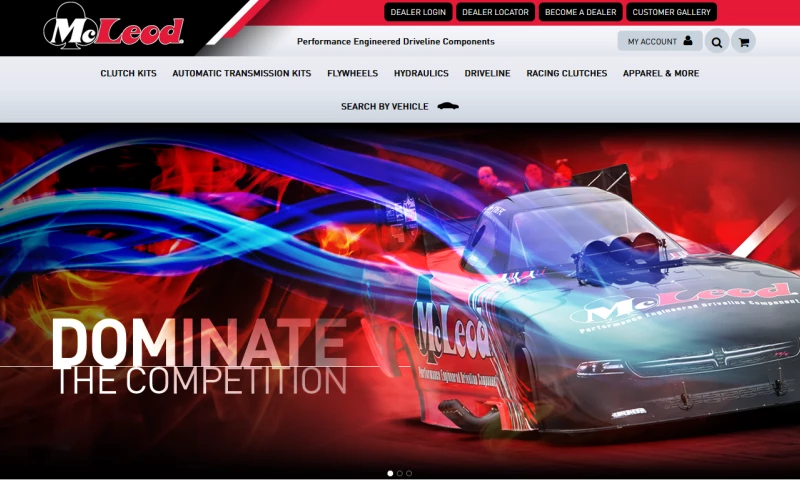 Admark - McLeod Racing eCommerce Website Development
