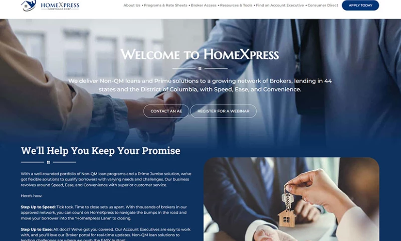 Application Development for Mortgage Company