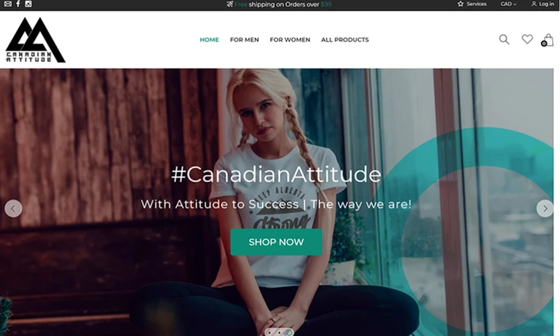 Infinite Ideas Web Design - Clothing Company