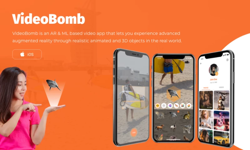 VideoBomb - AR Based Video App