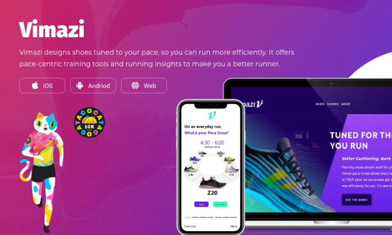 Mobcoder - Vimazi - Athlete Training App