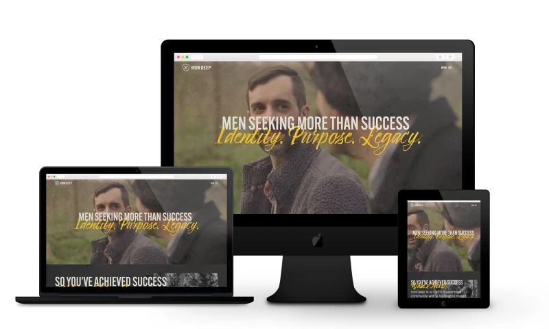 Always Fresh - Iron Deep Website