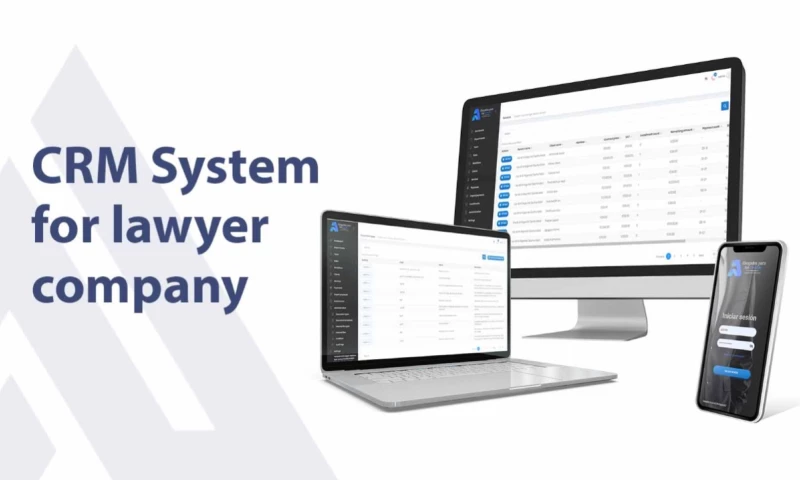 CRM System for lawyer company