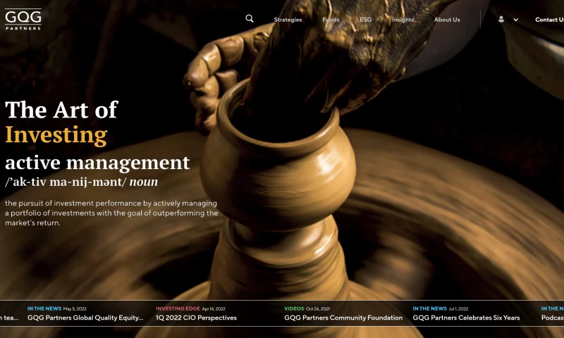 HomeTree Digital - HomeTree Digital Client Website: GQG Partners