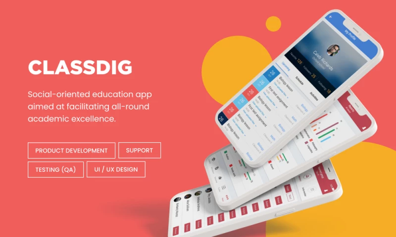 Social-oriented Ed-tech application