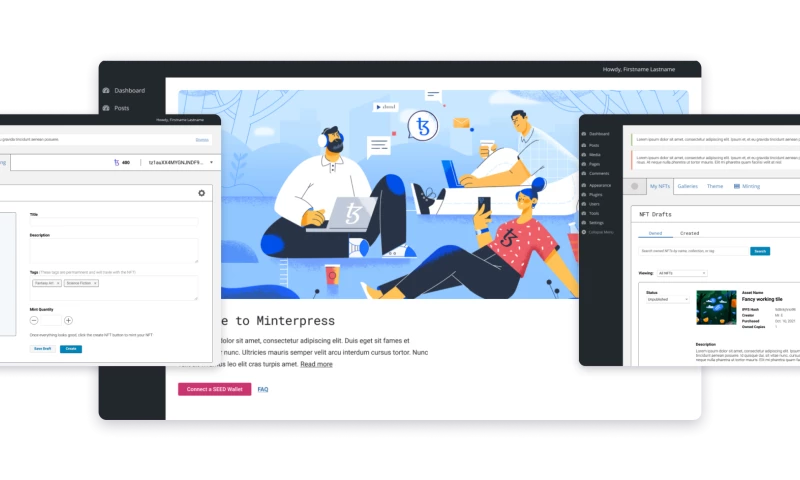 NFT WordPress Plugin Development for Blokhaus