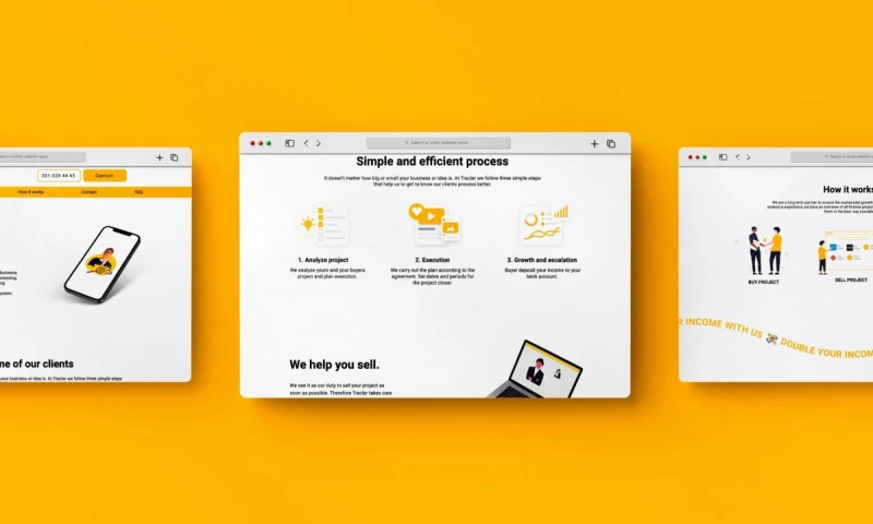 Website and SEO for Swedish investment company