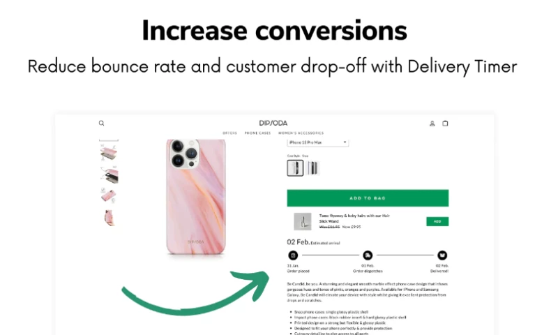 Shopify Delivery Timer APP