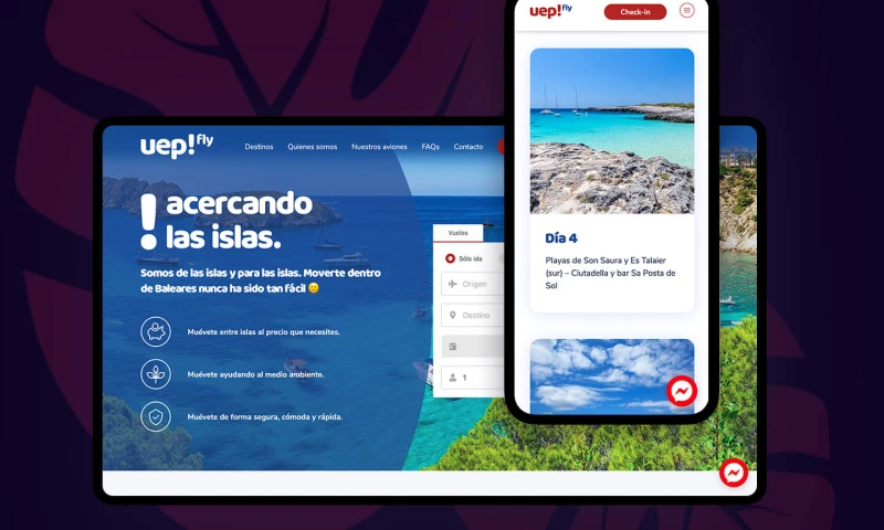 Agile Digital Agency - UEP!FLY - Web Design / Web Development