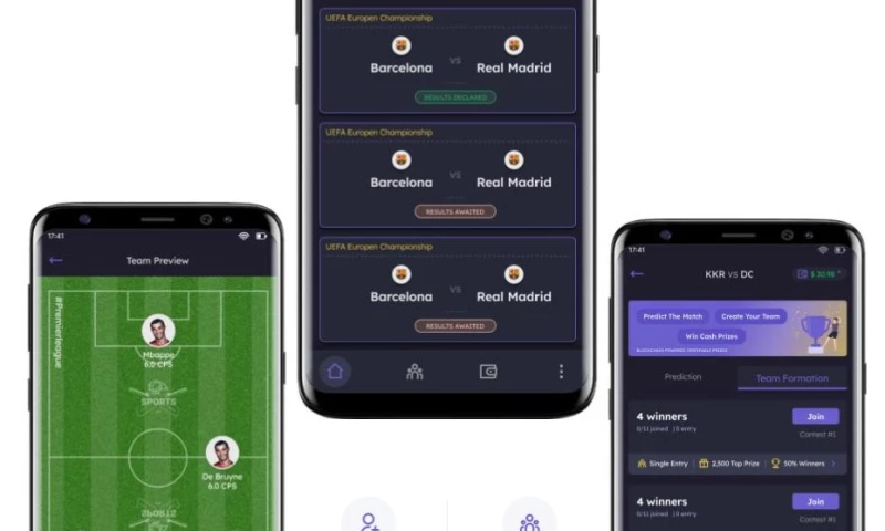 Blockchain-based Sports Fantasy App