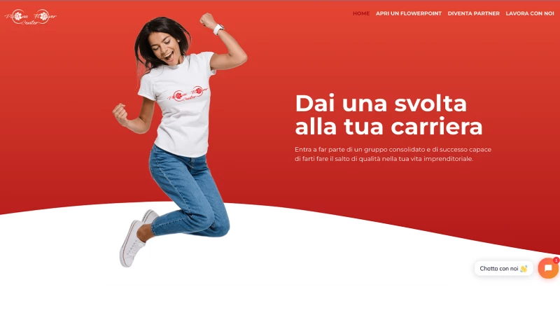 Phone Flower Center Web Site Development