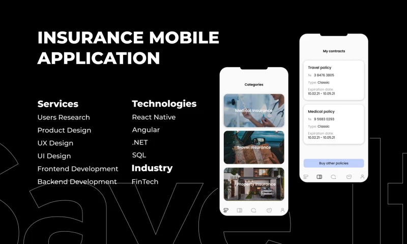 bART Solutions - Insurance Mobile Application
