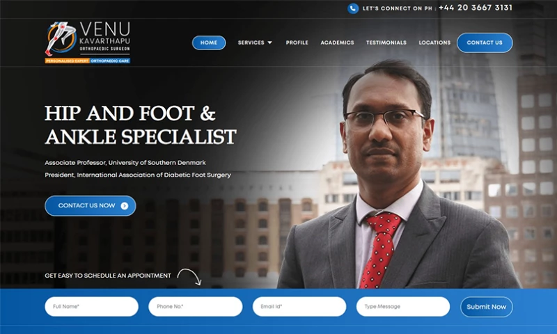 E2developers - Consultant Lower Limb Orthopaedic Surgeon