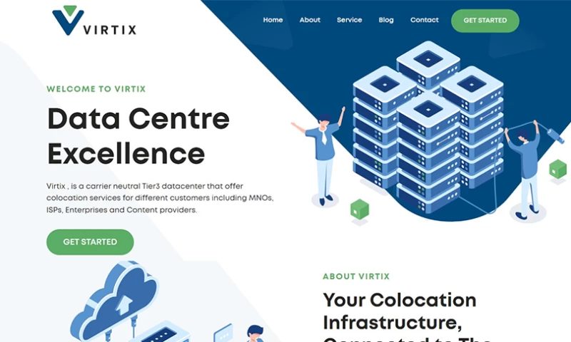 E2developers - Neutral Tier3 Datacenter Website
