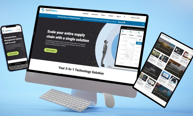 Enterprise Website for Shipwell