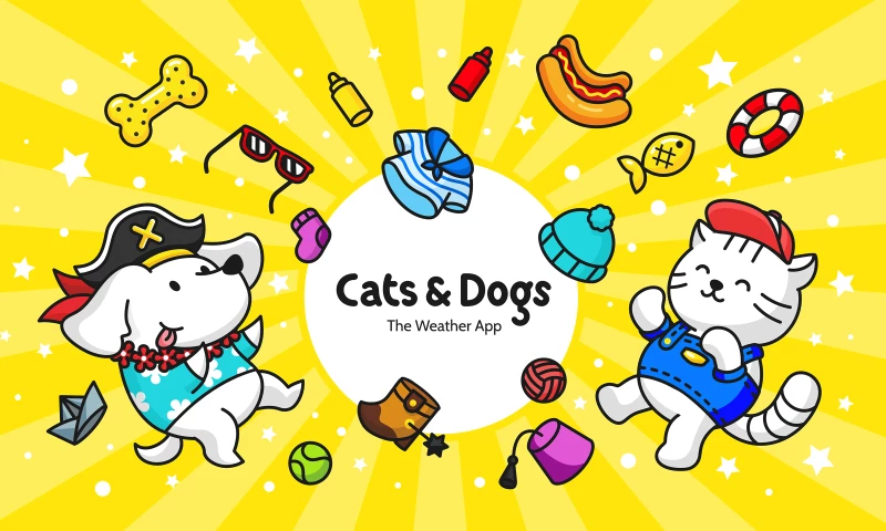 Fishfinger - Cats & Dogs Weather App