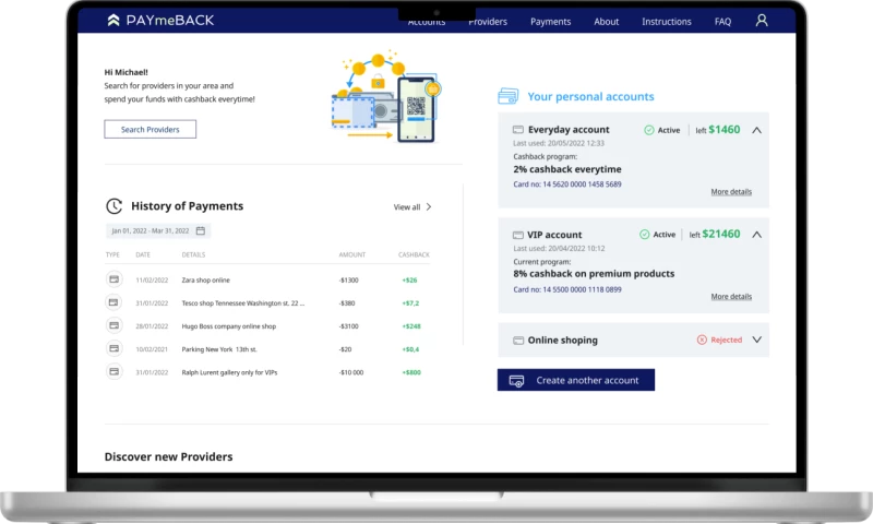 Devapo - Payback platform