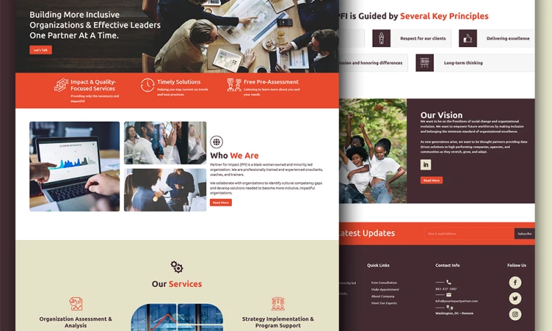 JMJ WebPro - Website design in WordPress