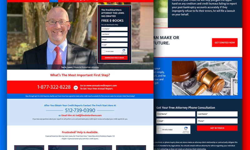 JMJ WebPro - Law firm website design
