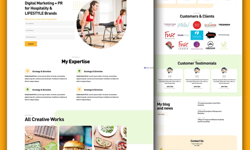 JMJ WebPro - Digital Marketing website redesign