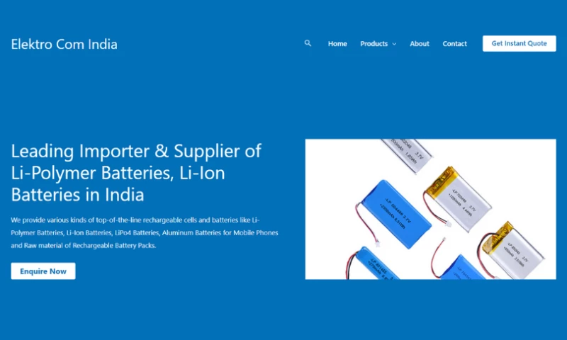 Elektro Com India | Batteries Supplier