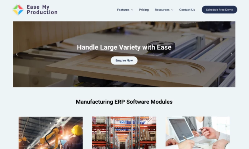 Tathata Infotech Private Limited - Ease My Production Manufacturing ERP | Software