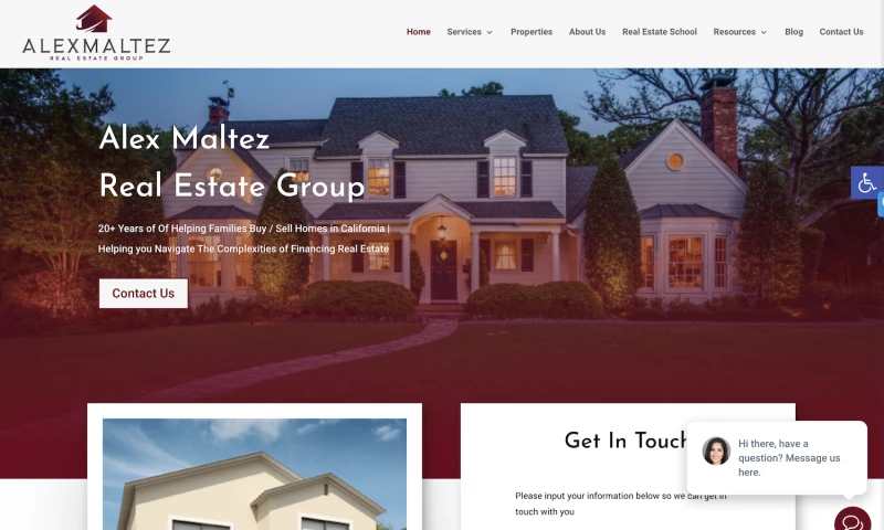 Website Redesign - Real Estate Company