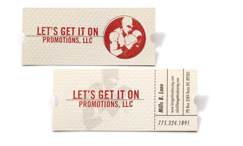 Let's Get it On Promotions Stationary Design