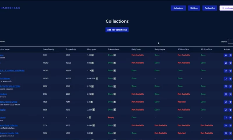 PurpleFire - Complex Trading software for NFTs on Opensea