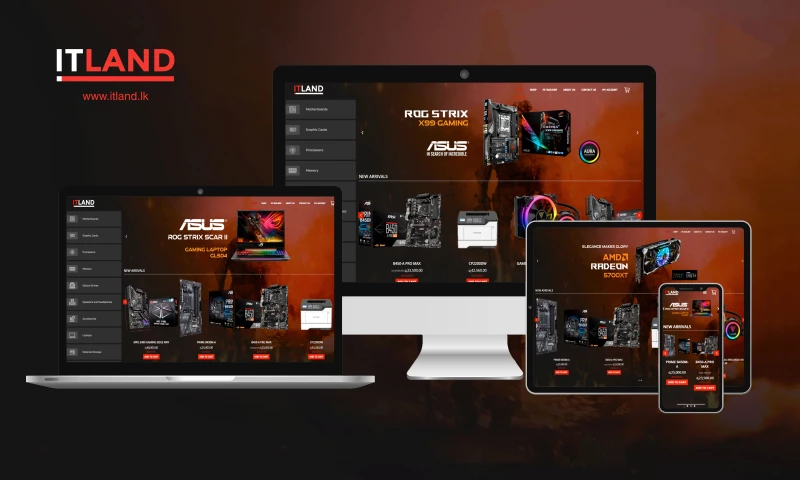 Soft Gallery - ITLAND Website Design & Development