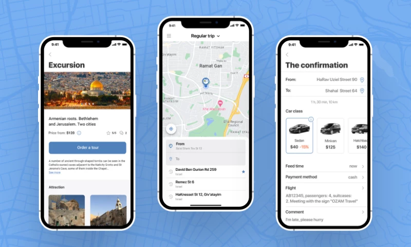 MetaProject - Emun Taxi - Taxi service in Israel
